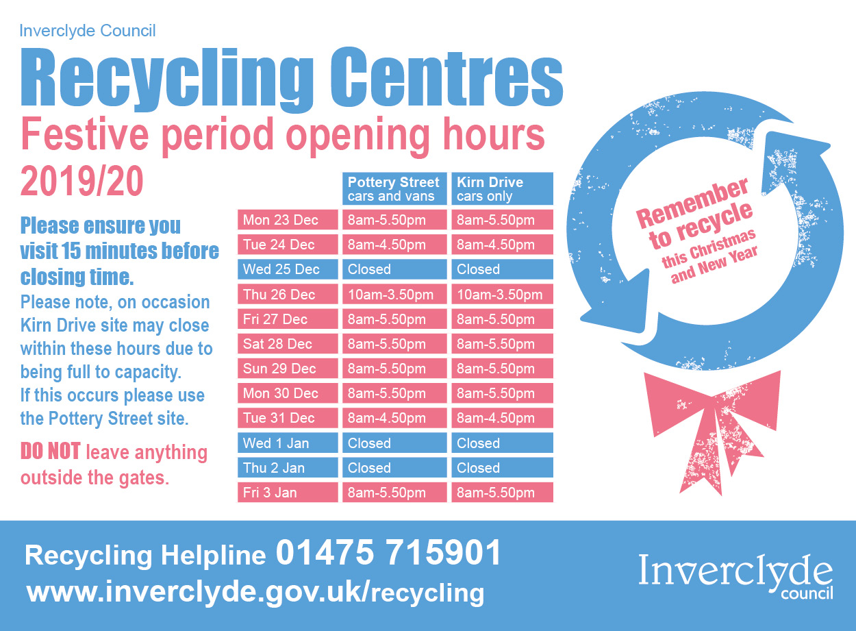 Inverclyde Council When are my bins collected?