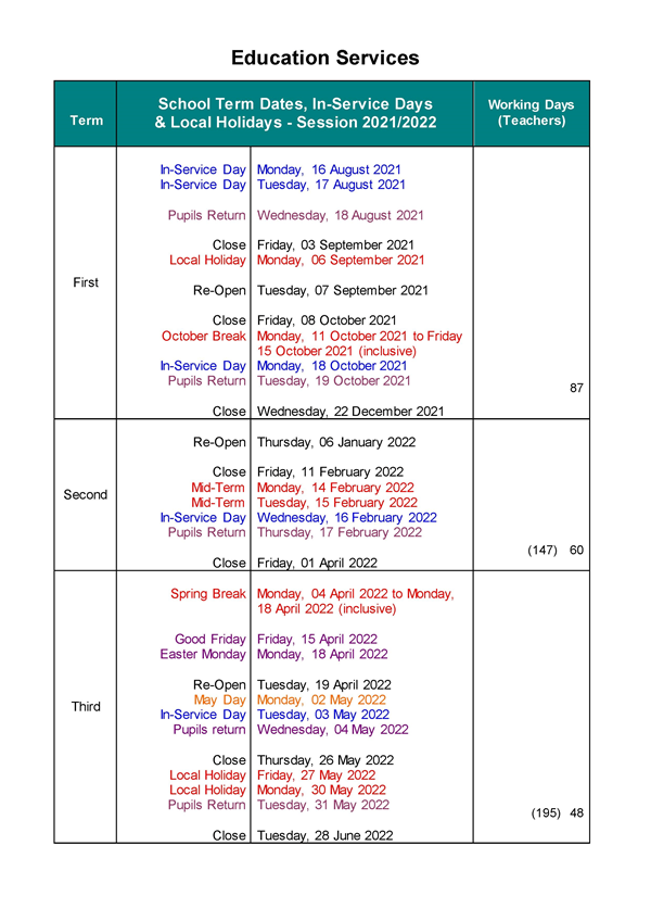 Inverclyde School Holidays 2021 And 2022 Publicholidays Co Uk