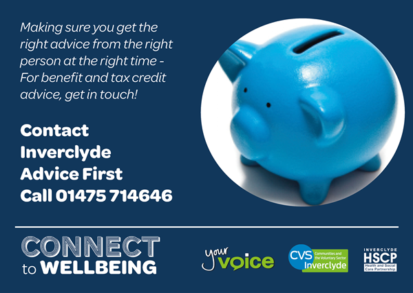 Inverclyde Advice First poster