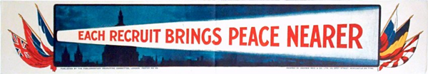Each Recruit Brings Peace Nearer