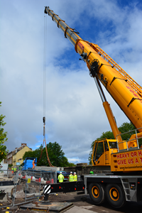 Chapelton Brigde beam lift