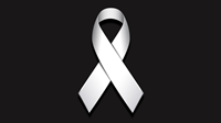 white ribbon