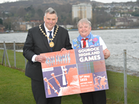Launch of Gourock Highland Games 2025