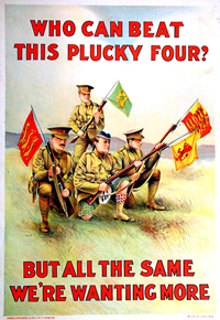 WWI recruitment poster