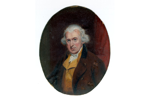 James Watt (1736-1819) - Watercolour miniature by an unknown artist - 1978.230 © McLean Museum and Art Gallery, Greenock