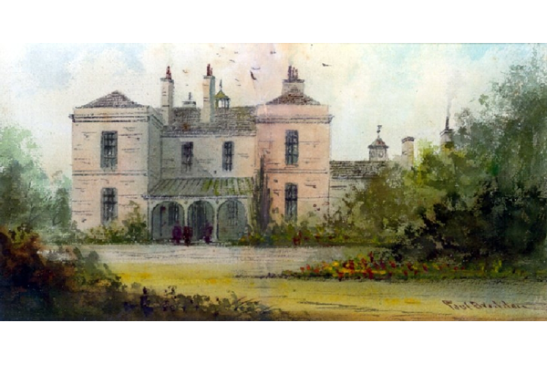 Heathfield House, Handsworth, Birmingham by Paul Braddon (1864-1937) - Watercolour on paper - 19.2 x 38.3 cm - 1977.666 © McLean Museum and Art Gallery, Greenock. Heathfield Hall, sometimes referred to as Heathfield House, was built between 1787-1790 for James Watt, and was designed by Samuel Wyatt. Heathfield Hall was demolished in 1927.