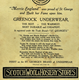 This advert for the famous Scotch Wool and Hosiery Stores sold a product that was actually made locally by Fleming, Reid & Co. Ltd. The qualities of 'Greenock Underwear' were claimed to be warmth, durability and price. - 1920 - Lithograph on paper - 1997.121 - © McLean Museum and Art Gallery, Greenock.