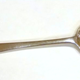 Early nineteenth century Greenock provincial silver teaspoon. George III old English style. Maker's mark 'TD' with Greenock assay marks of anchor and green oak. Dated around 1800. - 1980.36 - ©McLean Museum and Art Gallery, Greenock.