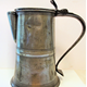 Eighteenth century pewter flagon with handle, lid and spout made by Stephen Maxwell of Glasgow around 1780 - 1976.109 - © McLean Museum and Art Gallery, Greenock